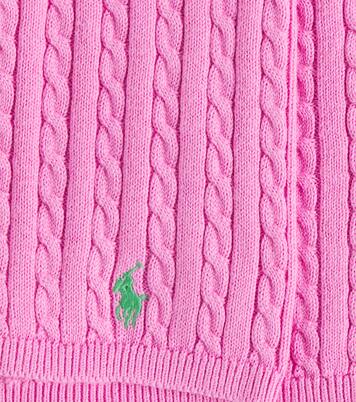 Cable-knit cotton shorts | Polo Ralph Lauren Kids