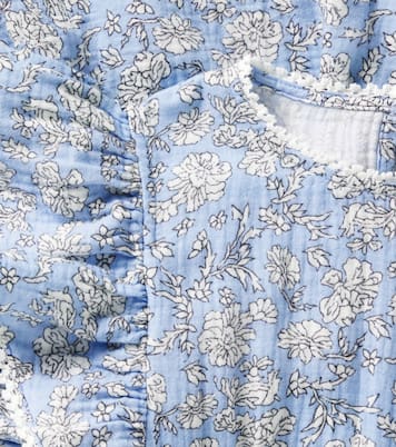 Melina floral cotton muslin dress | The New Society