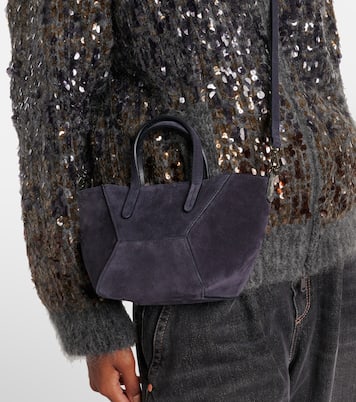 Sac Monili en daim | Brunello Cucinelli