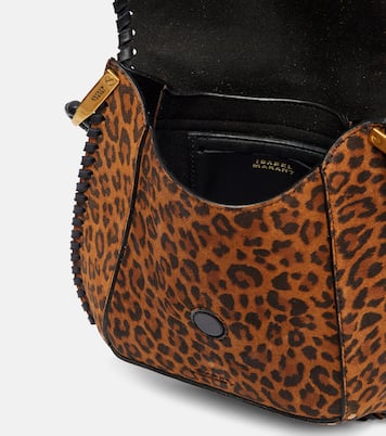 Schultertasche Anahi Small aus Veloursleder | Isabel Marant