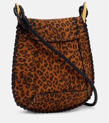 Schultertasche Anahi Small aus Veloursleder | Isabel Marant