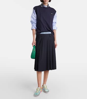 Sneakers Gymnasium aus Veloursleder | Miu Miu