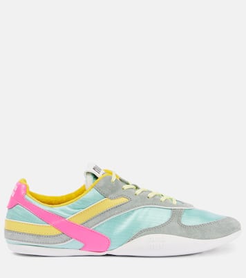 Sneakers Gymnasium aus Veloursleder | Miu Miu