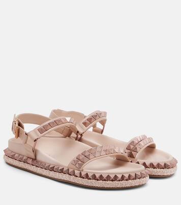 Pyrabizz spiked leather sandals | Christian Louboutin