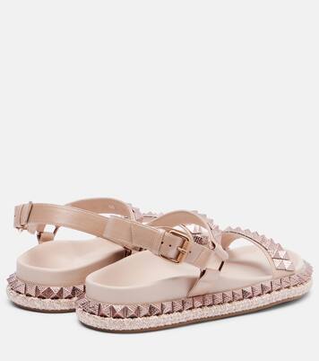 Pyrabizz spiked leather sandals | Christian Louboutin