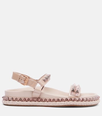 Pyrabizz spiked leather sandals | Christian Louboutin