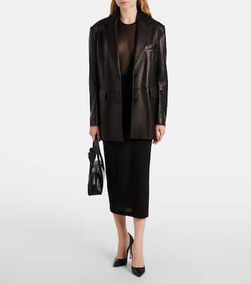 Sheer technical bodysuit | Wardrobe.NYC