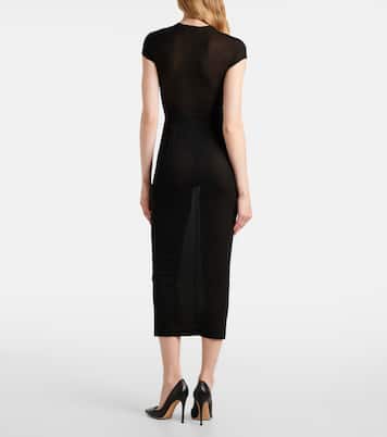 Sheer technical bodysuit | Wardrobe.NYC