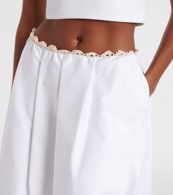 Midirock aus Baumwolle | Magda Butrym