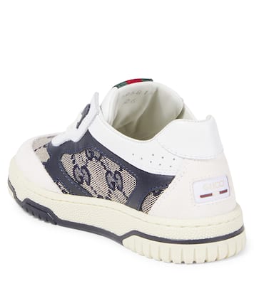 Zapatillas de lona GG con piel | Gucci Kids