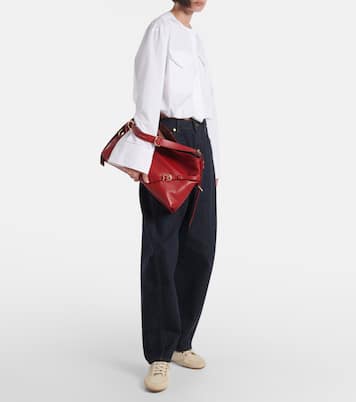 Slim suede-trimmed sneakers | Givenchy