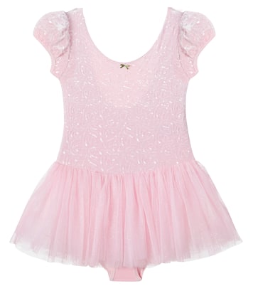 Robe Ballerina en tulle à sequins | Konges Sløjd