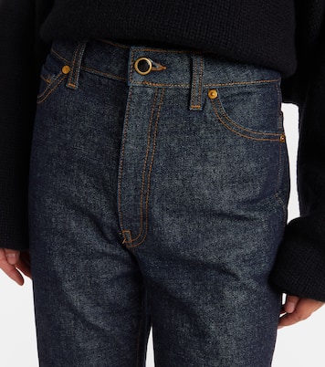 High-Rise Straight Jeans Danielle | Khaite