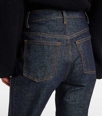 High-Rise Straight Jeans Danielle | Khaite