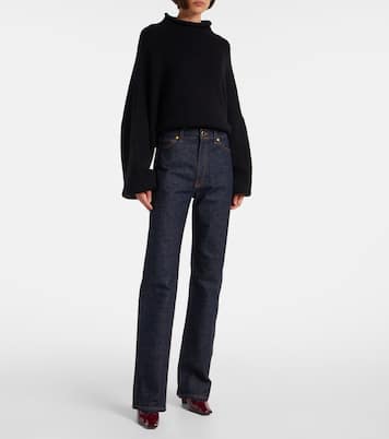 High-Rise Straight Jeans Danielle | Khaite