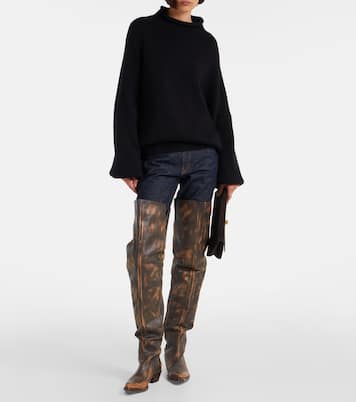 High-Rise Straight Jeans Danielle | Khaite