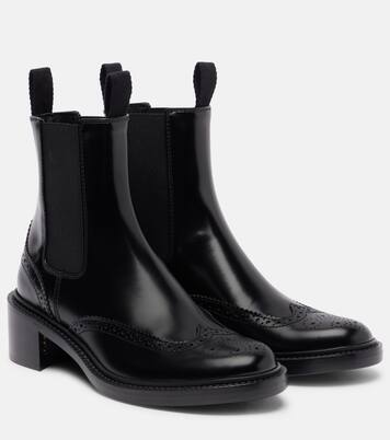 Vincent 50 leather ankle boots | Saint Laurent