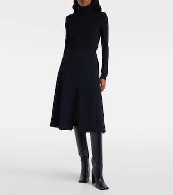 Open-back jersey bodysuit | Alaïa