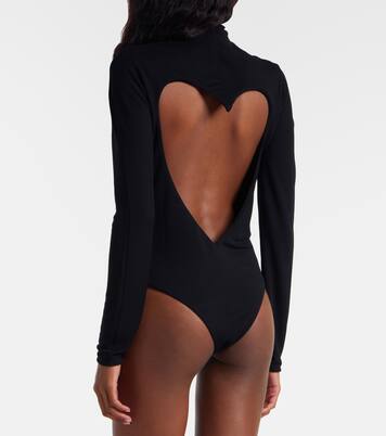 Open-back jersey bodysuit | Alaïa