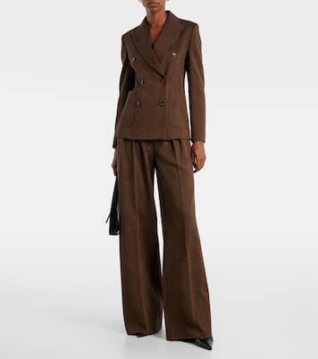 Weite Hose Ponza aus einem Baumwollgemisch | Max Mara