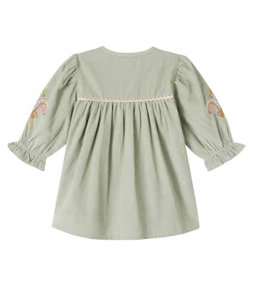 Baby Floriane cotton corduroy dress | Louise Misha