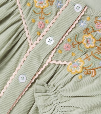 Baby Floriane cotton corduroy dress | Louise Misha