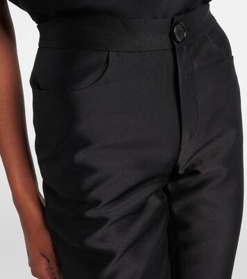 Shorts aus Satin | Shushu/Tong