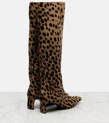 Bottes Ona 55 en cuir façon poulain | Khaite