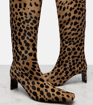 Bottes Ona 55 en cuir façon poulain | Khaite