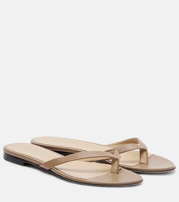 Sacha leather thong sandals | The Row