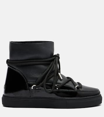 Gloss leather snow boots | Inuikii