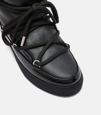 Gloss leather snow boots | Inuikii