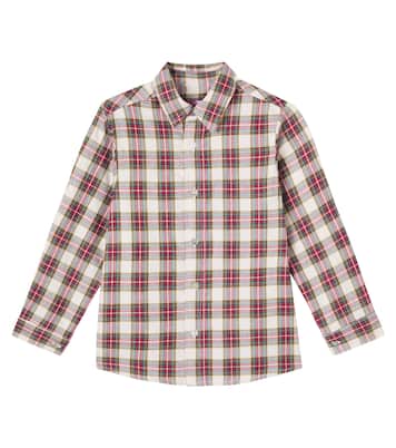 Nico checked cotton flannel shirt | La Coqueta