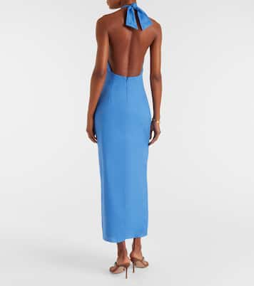 Robe longue Orly en lin | Cala de la Cruz