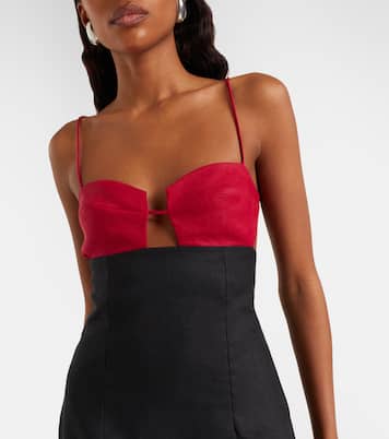 Robe Soline en lin | Cala de la Cruz