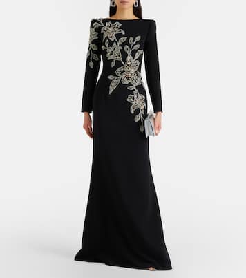 Slipper Orchid embellished gown | Jenny Packham