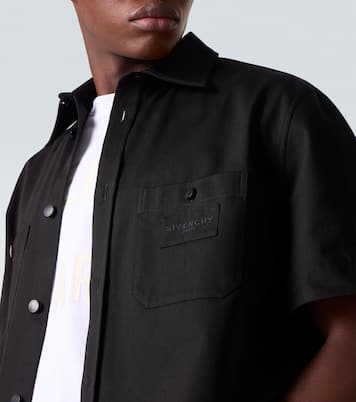 Cotton twill bowling shirt | Givenchy