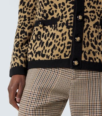 Cardigan aus Schurwoll-Jacquard | Valentino