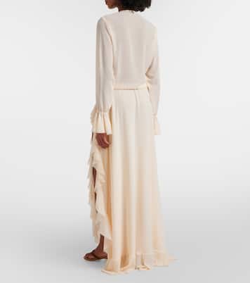 Bellen ruffled maxi dress | Bananhot