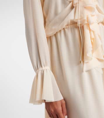 Bellen ruffled maxi dress | Bananhot