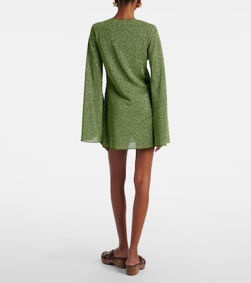 Lamé beach dress | Oséree