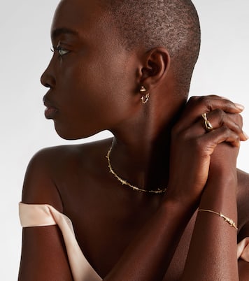 Boucle d’oreille unique Marlin en or 9 ct et diamants | Yvonne Léon