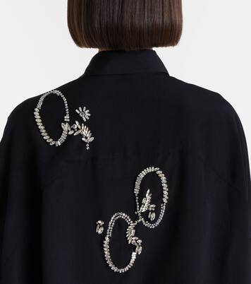 Oversized embellished shirt | Dries Van Noten
