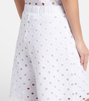 Uguale broderie anglaise Bermuda shorts | Max Mara
