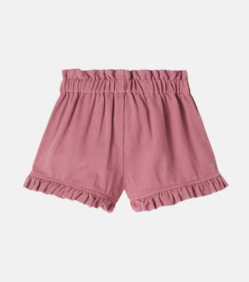 Simone ruffled denim shorts | C'era Una Volta