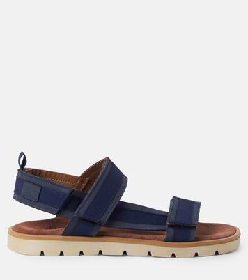 Summer grosgrain and leather sandals | PèPè