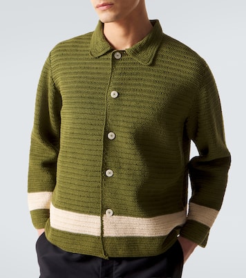 Chemise Marsh en crochet de coton | Bode