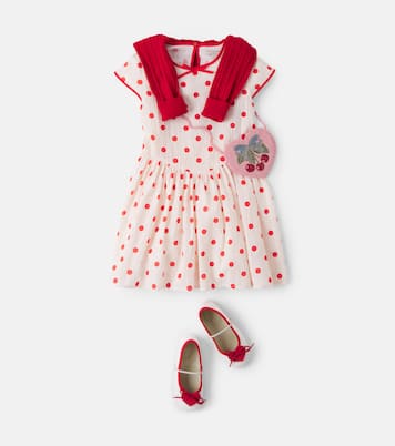 Bedrucktes Kleid Vivo aus Baumwolle | Konges Sløjd