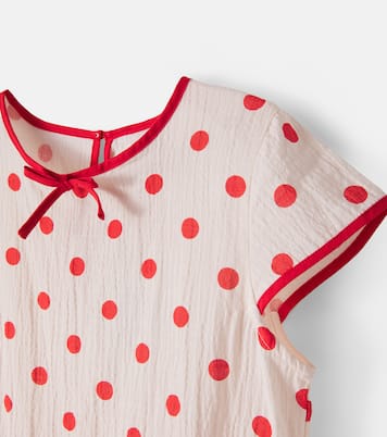 Bedrucktes Kleid Vivo aus Baumwolle | Konges Sløjd