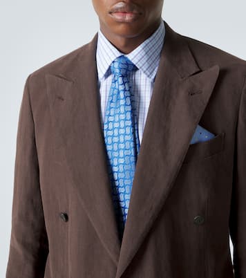 Checked cotton poplin shirt | Charvet